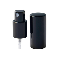 Fea personalizado 13mm 15mm bomba de perfume a prueba de fugas cilindro redondo plata oro negro Tapa de botella de perfume de aluminio logotipo personalizado