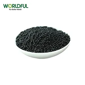 Fertilizante de base, fabricante de preço de fábrica, ácidos humic, bolas brilhantes de amino, fertilizante granular orgânico