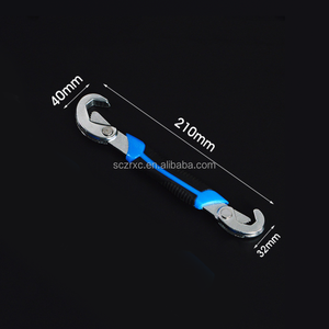 8 inch điều chỉnh công nghiệp chống trượt ống thép cờ lê mô-men xoắn đôi phổ quát cho sửa chữa ống nước đa chức năng tùy chỉnh OEM - Product Image 2