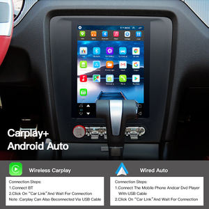 STWEI Android pour Ford Mustang 2010-2014 Lecteur multimédia stéréo autoradio GPS Navigation Carplay Écran style Tesla DSP Auto - Product Image 4