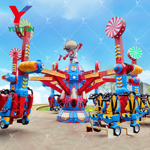 Manèges à sensations fortes avec conception 3D gratuite, équipement rotatif à 360 degrés, Manèges Shenzhou Moon Landing, jeu <span class=keywords><strong>de</strong></span> carnaval à vendre - Product Image 3