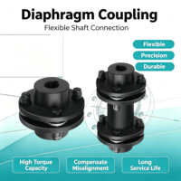 Accouplement élastique à diaphragme en acier non standard, connexion par boulons, personnalisable OEM, durable et longue durée de vie, garantie 1 an