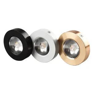 LED COB Ultra Thin Surface Mounted Ceiling Down Light Spot Light Aluminium Modern 3W 5W 9W Lighting and Circuitry Design YC 500