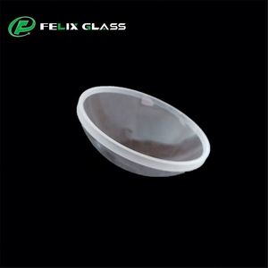 Lente de cúpula Mini vidrio óptico grande BK7 o K9 Diámetro 78mm 105mm Ar recubierto/Solicitud del cliente Plano-convexo 78mm,105mm Esférico - Product Image 4