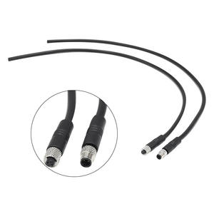 Connecteurs circulaires électriques automobiles Westsaim 5MM 1A connecteur de câble M5 2PIN moulé étanche IP67 avec câble de 300mm - Product Image 1