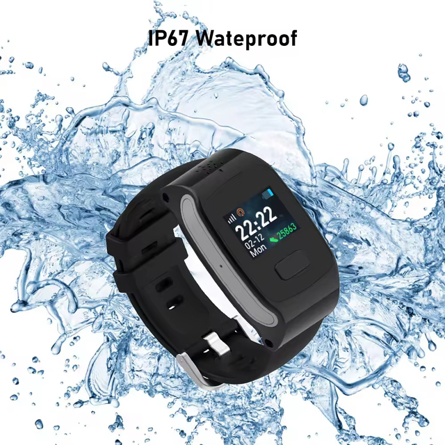 Smart Phone Watch SOS Call 4G GPS Tracker L21 IP67 Heart Rate Monitor Fall Detection Smart Wristband for the Elderly
