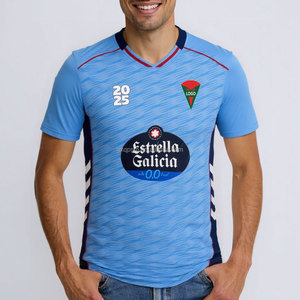 Venta al por Mayor de Camisetas de Fútbol Retro Personalizadas 2025-26, Maillot Celta, Nombre y Número del Equipo, Clubes de <span class=keywords><strong>la</strong></span> <span class=keywords><strong>La</strong></span>-<span class=keywords><strong>Liga</strong></span>, Conjunto Thailandsea - Product Image 1