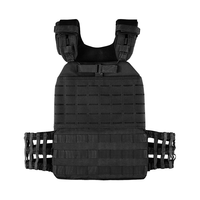 Gilet porte-plaques tactique réglable à libération rapide, personnalisable, en Oxford imperméable, pour la perte de poids, la gym, le sport et le fitness