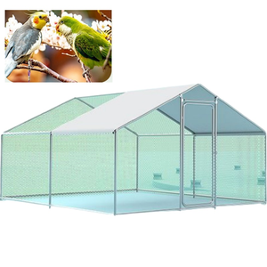กรงเหล็กชุบสังกะสีแบบใหม่สำหรับไก่ เป็ด กระต่าย และสัตว์ปีกอื่นๆ - Product Image 4