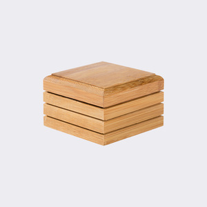 Boîte à <span class=keywords><strong>savon</strong></span> en bois de bambou naturel, boîte à <span class=keywords><strong>savon</strong></span>, conteneurs de plateau, support de rangement, plat avec couvercle, vente en gros 12 pièces - Product Image 5
