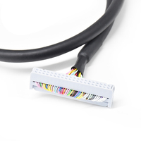 Anschlusskabel-Lieferant: 40-poliges IDC-Flachbandkabel, geschirmt, mit 750 mm IDC-Kabelbaum, Stecker und Buchse