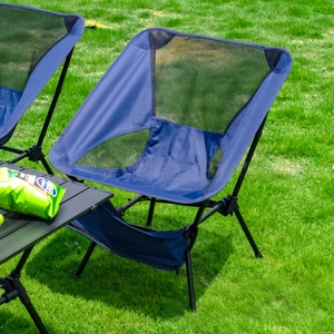 Chaise de camping pliable ultralégère en alliage d'aluminium, compacte pour la randonnée, le trekking, les voyages en plein air, logo personnalisé - Product Image 2