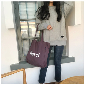 Chất Lượng Cao Giá Rẻ Có Thể Tái Chế Lớn Tùy Chỉnh In Ấn Bông Calico Mua Sắm Túi Với Logo Thêu In <span class=keywords><strong>Canvas</strong></span> <span class=keywords><strong>Tote</strong></span> Túi - Product Image 3