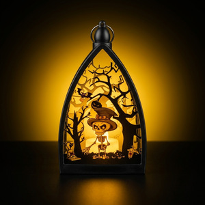 Halloween Decorations: Pumpkin, Ghost House, <strong>Skeleton</strong> Atmosphere <strong>Lamp</strong> - Product Image 5