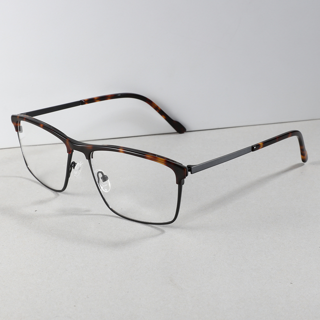 Wholesale Classic Design Frames Eyeglasses Metal Optical Frame For Men