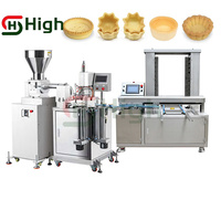 Machine à presser les coques de pâtisserie entièrement automatique en acier inoxydable pour mini-tartes aux œufs portugaises et tartelettes à l'ananas 1500-1800