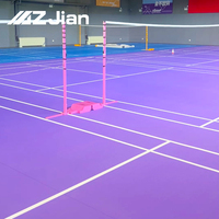 Premium Badminton boden Synthetischer Holzboden PVC Vinyl Sport boden Badminton Court Gummi teppich Indoor Outdoor Langlebig