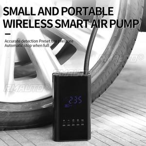 Inflador de Neumáticos Digital Portátil Inalámbrico para Auto, Mini Compresor de Aire de Mano de 12V - Product Image 5