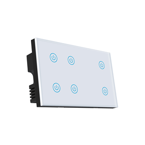13A US/UK Standard zigbee Tuya Wall Touch Switch 6 Gang <span class=keywords><strong>Smart</strong></span> <span class=keywords><strong>APP</strong></span> controllata da Alexa Google Home - Product Image 3