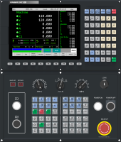 Controlador CNC de 5 Ejes OEM ODM para Fresadora con Sistema Operativo RT Linux y Capacidad de Programa de 8GB