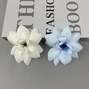 Fleurs artificielles de gloire du soir, diamètre 10 cm, roses en soie, décorations de mariage DIY, accessoires pour la maison - Product Image 3