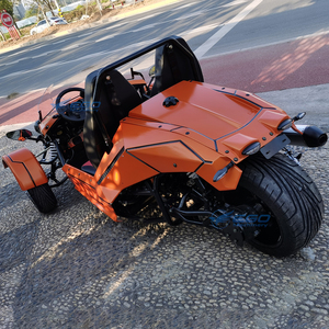 รถสามล้อแข่ง Ztr Trike แบบ 2 ที่นั่ง ใช้เครื่องยนต์เบนซิน รถสกู๊ตเตอร์พิเศษสำหรับการขนส่ง ความเร็วสูงสุด 120 กม./ชม. รับน้ำหนักได้ 300 กก. ได้รับการรับรองมาตรฐาน CE - Product Image 6