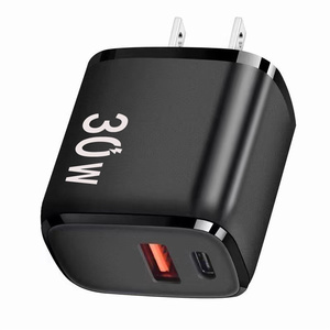 PD30W A + C caricatore portatile QC3.0 + USB tipo C adattatore di ricarica rapida US EU UK AU Plug Travel Charger - Product Image 4