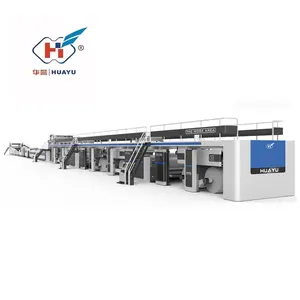 Línea de producción automática de papel de cartón corrugado, alta velocidad, 3, 5 y 7 capas