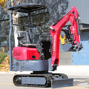Mini <span class=keywords><strong>Escavatore</strong></span> Idraulico Landward da 1 Tonnellata Certificato EPA con Sistema di Attacco Rapido, <span class=keywords><strong>Escavatore</strong></span> Multifunzione in Vendita - Product Image 1