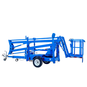 कारखाना आउटलेट आर्म लिफ्ट प्लेटफॉर्म हाइड्रोलिक हवाई कार्य मंच डीजल/इलेक्ट्रिक व्यक्त बूट लिफ्ट - Product Image 4