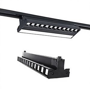 Luz LED Comercial para Estanterías de Supermercado, Iluminación Suplementaria de Alta Luminosidad, Hierro Negro, Garantía de 3 Años - Product Image 1