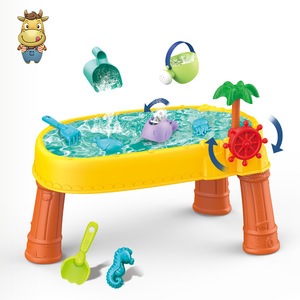 Piscine de jeu aquatique en plastique pour enfants, transfrontalière, pour jardin extérieur, ensemble de jeu de sable interactif parent-enfant, directement de l'usine - Product Image 4