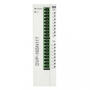 โมดูลควบคุมโปรแกรมได้ ซีรีส์ DVP-S อุปกรณ์เสริม PLC รุ่น DVP08SM11N DVP16SM11N DVP08SN11R/T DVP16SN11T DVP16SN11TS - Product Image 1