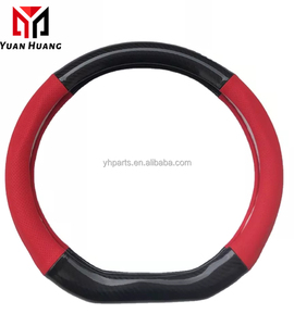 <span class=keywords><strong>Funda</strong></span> para <span class=keywords><strong>volante</strong></span> de coche de cuero de fibra de carbono Universal de 15 pulgadas/38cm en <span class=keywords><strong>forma</strong></span> de <span class=keywords><strong>D</strong></span> para las cuatro estaciones - Product Image 3