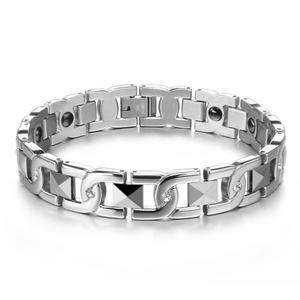 Custom Anti Tarnish Hypoallergenic <b>Silver</b> Plated Stainless Steel <b>Men's</b> Women's Luxury Diamond <b>Braceletes</b> <b>for</b> <b>Men</b> Women Children - Product Image 6