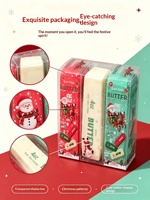 Bâton de beurre de Noël Squishy Fidget Toy, jouet anti-stress doux et mignon Père Noël Bonhomme de neige, cadeau de vacances pour enfants, vente en gros