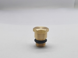 Bouchon de <span class=keywords><strong>vidange</strong></span> séparateur huile-eau en laiton hexagonal pour Ford 6.0L 2003-2007 JX25005 – Pièce de rechange OEM améliorée - Product Image 5