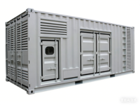 Centrale électrique conteneurisée 850 kW à faible bruit avec ATS et démarrage automatique pour l'alimentation des grands sites industriels, miniers et des infrastructures