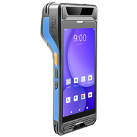 Ordinateur mobile Android 13 FYJ-F9860 4+64 Go avec imprimante 58 mm, NFC, PDA, étanche, anti-poussière, terminal portable pour la logistique et la vente au détail