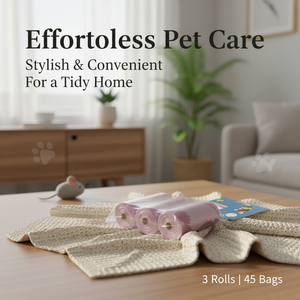 Bolsas para excrementos de mascotas Gliway resistentes a desgarros, con bloqueo de olores para perros y gatos - Product Image 3