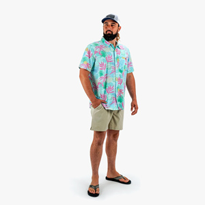 Maillots <span class=keywords><strong>de</strong></span> pêche personnalisés tendance style australien, imprimés par sublimation et sérigraphie, anti-décoloration, protection UV - Product Image 4
