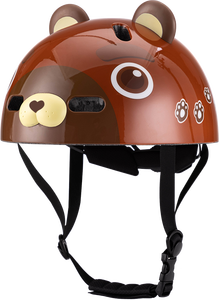 <span class=keywords><strong>Casque</strong></span> de vélo pour tout-petits en forme d'ours 3D mignon, certifié CPSC EN1078, réglable, pour skateboard, trottinette, enfants, garçons, filles - Product Image 2