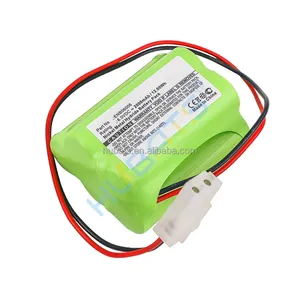 Batterie rechargeable 6 v 2000mAh NiMH AA 2Ah 6 volts pour lampe de secours Prescolite E1875-01-00 E82082100 ENB06006