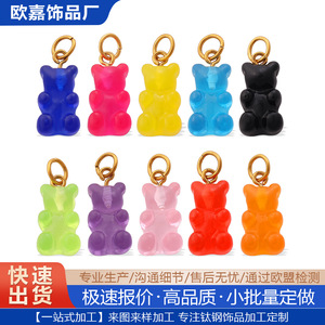 Customized <b>Titanium</b> Steel Jewelry Pendants Earrings Bracelets 18K 24K Gold Plated Unisex Fashion Accessories Small Batch - Product Image 4