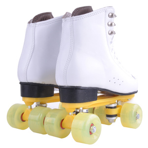 Patins à roulettes électriques <span class=keywords><strong>quad</strong></span> pour enfants et adultes, roues LED clignotantes en PU, haute qualité, roulements ABEC-9, aluminium, pour intérieur et extérieur - Product Image 6