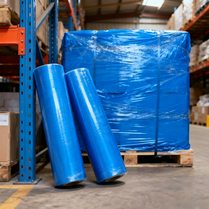 فيلم التغليف اليدوي القابل للتمدد فيلم التغليف الناعم شفاف Lldpe عبوة تعبئة كرتونية مخصصة - Product Image 2