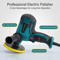 Polisseuse de voiture électrique rotative compacte 220V portable et réglable