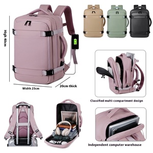 <b>Women</b> Travel <b>Bag</b> Laptop Backpack Large Capacity Custom Logo Waterproof Business <b>Bag</b> Daily Use - Product Image 2
