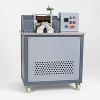 Kunststoff-Pelletiermaschine Carbon Black Masterbatch Zweiwalzenmühle Compound-Misch- und Granuliermaschine Labor-Dispersions-Testgerät CE