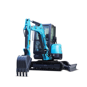 Mini-excavatrice sur chenilles 2,5 tonnes avec moteur EPA, certifiée CE 1 2 3 4, pour usage domestique, compacte et hydraulique, livraison gratuite - Product Image 4